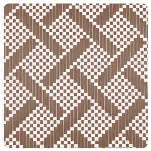 Textilene TRIBECA Brown and White