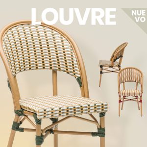 novedad silla contract hosteleria modelo Louvre médula