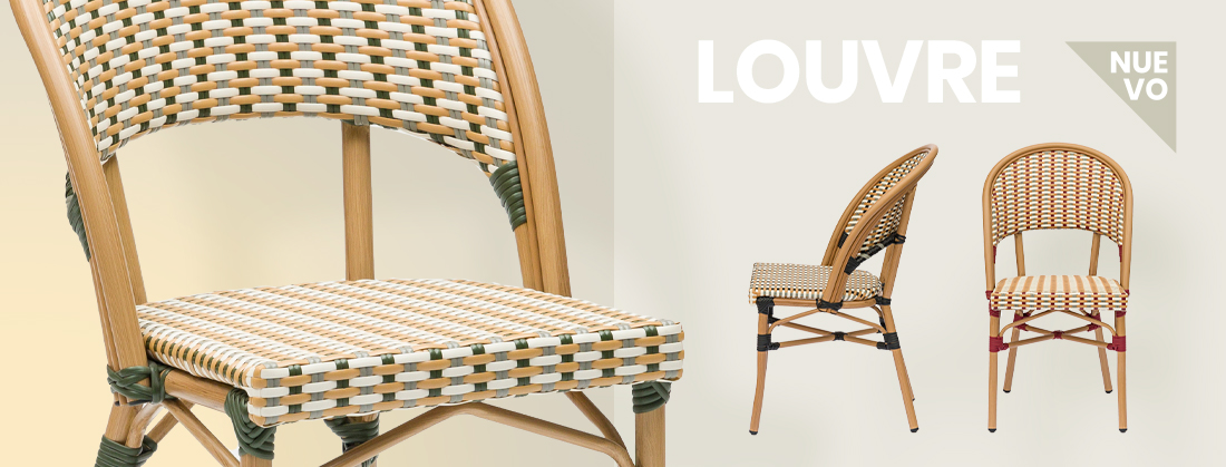 novedad silla contract para hosteleria modelo Louvre