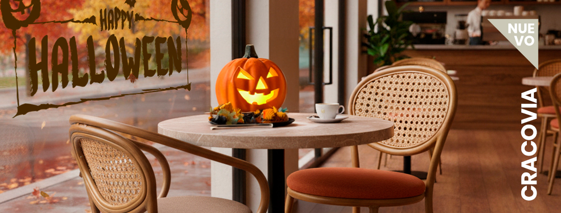 2026-10-cracovia-rejilla-halloween nueva silla Cracovia respaldo rejilla y asiento tapizado