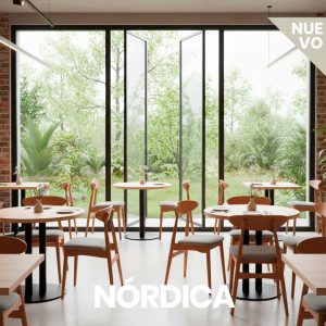 novedad sillas en madera y tapizadas Nórdica