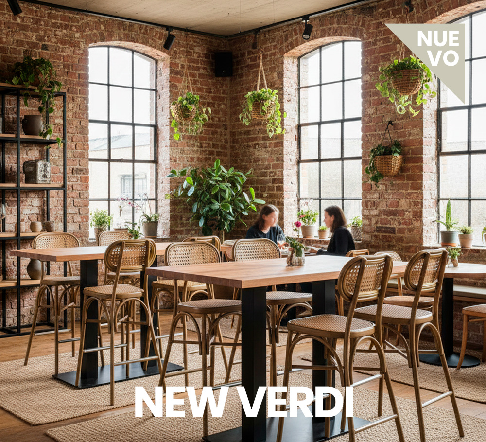 nuevo acabado banquetas contract New Verdi novedad banquetas contract New Verdi asiento rejilla