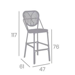 medidas banqueta palais