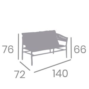 medidas sofa havana 2