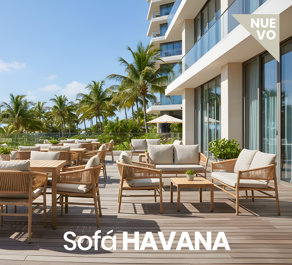 novedad sofá Havana en rope crema novedad sofá Havana en rope crema