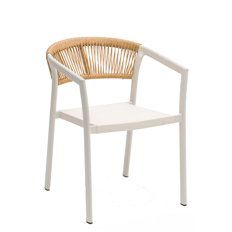 Sillón Seul textile blanco