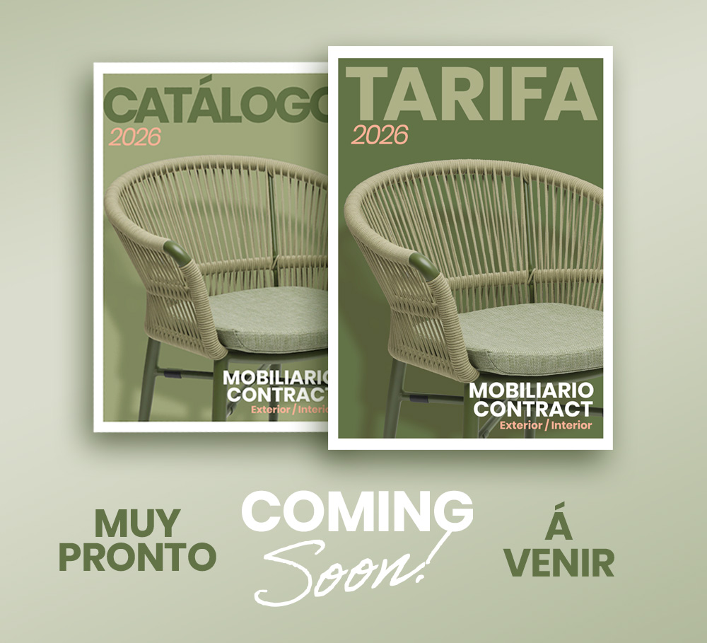 nuevo catálogo y tarifa mobiliario contract 2026