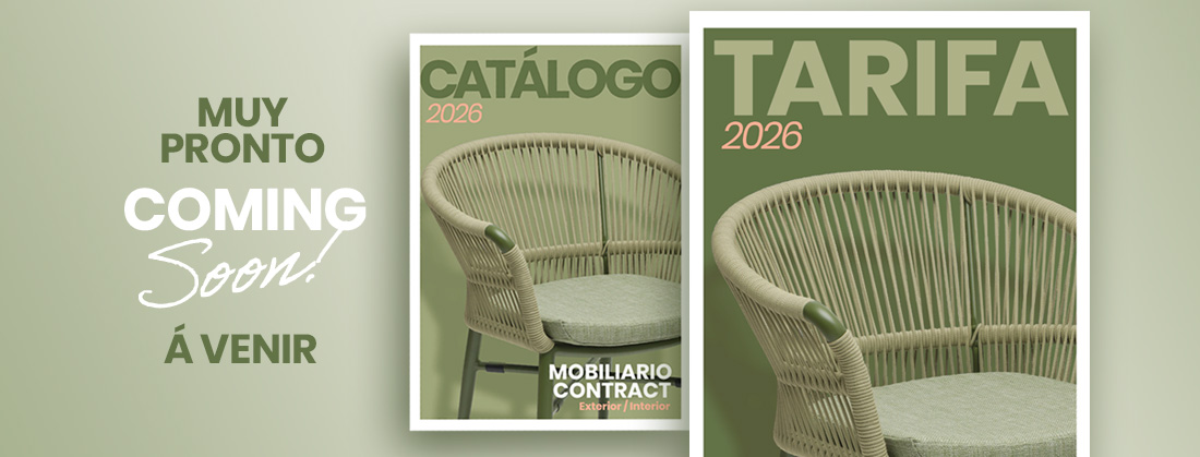 nuevo catálogo y tarifa mobiliario contract 2026
