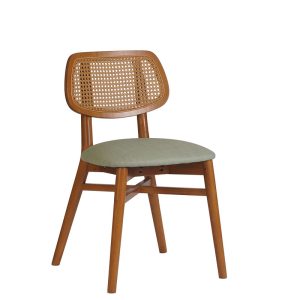 Silla Croacia tapizado esmeralda