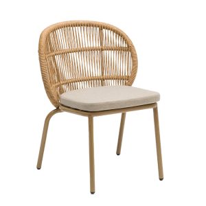 silla malibu rope crema