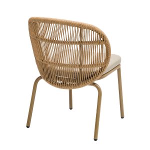 silla malibu rope crema trasera