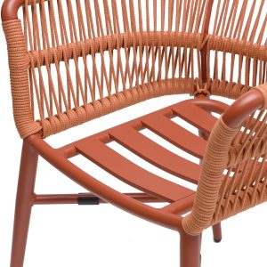 sillon melbourne terracota detalle