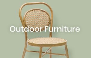 outdoor furniture section