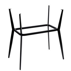 pie mauricio rectangular alta negro